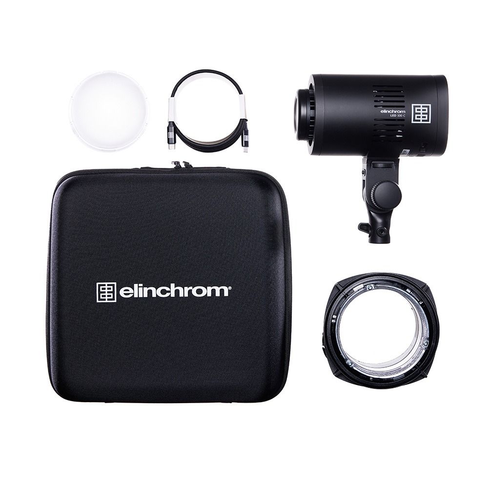 Elinchrom LED 100 C - Single Head Kit - what's included 