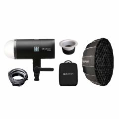 Elinchrom THREE Off Camera Flash Portrait Kit - what's included 